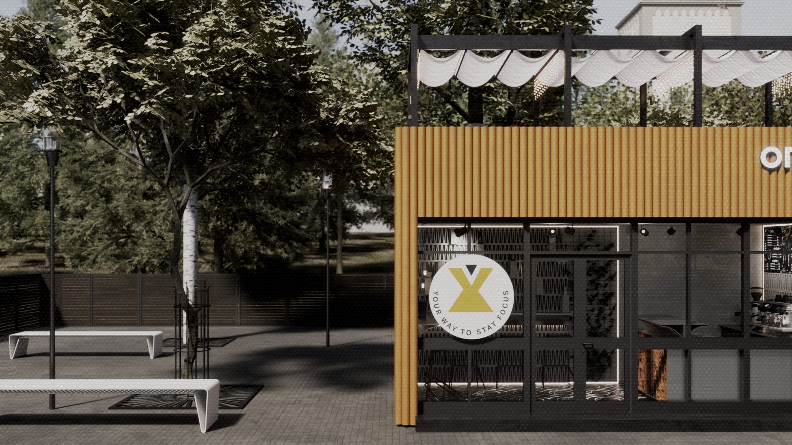 Street Kiosk – ON-X <br> 40 sqm