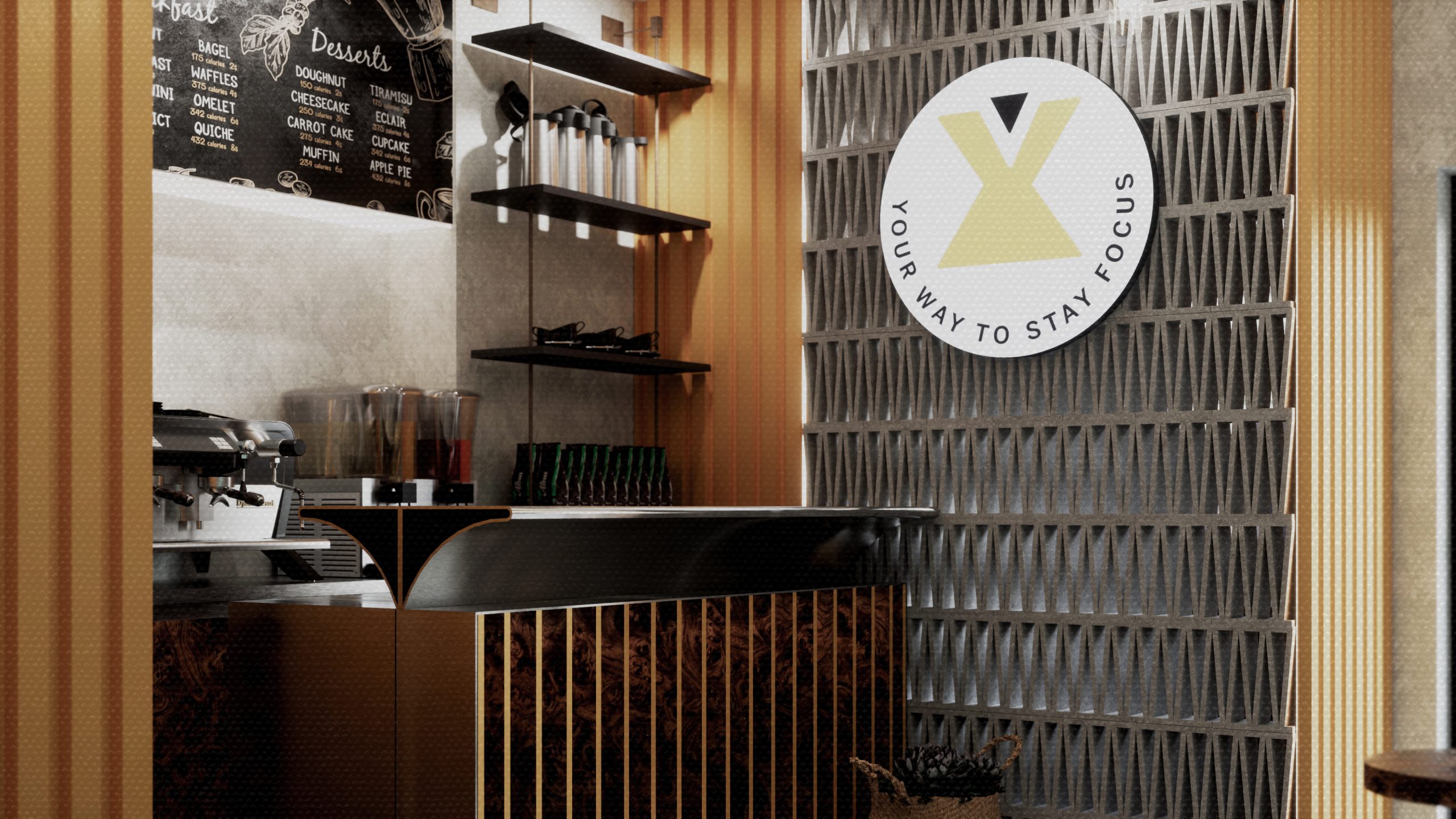 ON-X – Cafenea <br> 22 m2